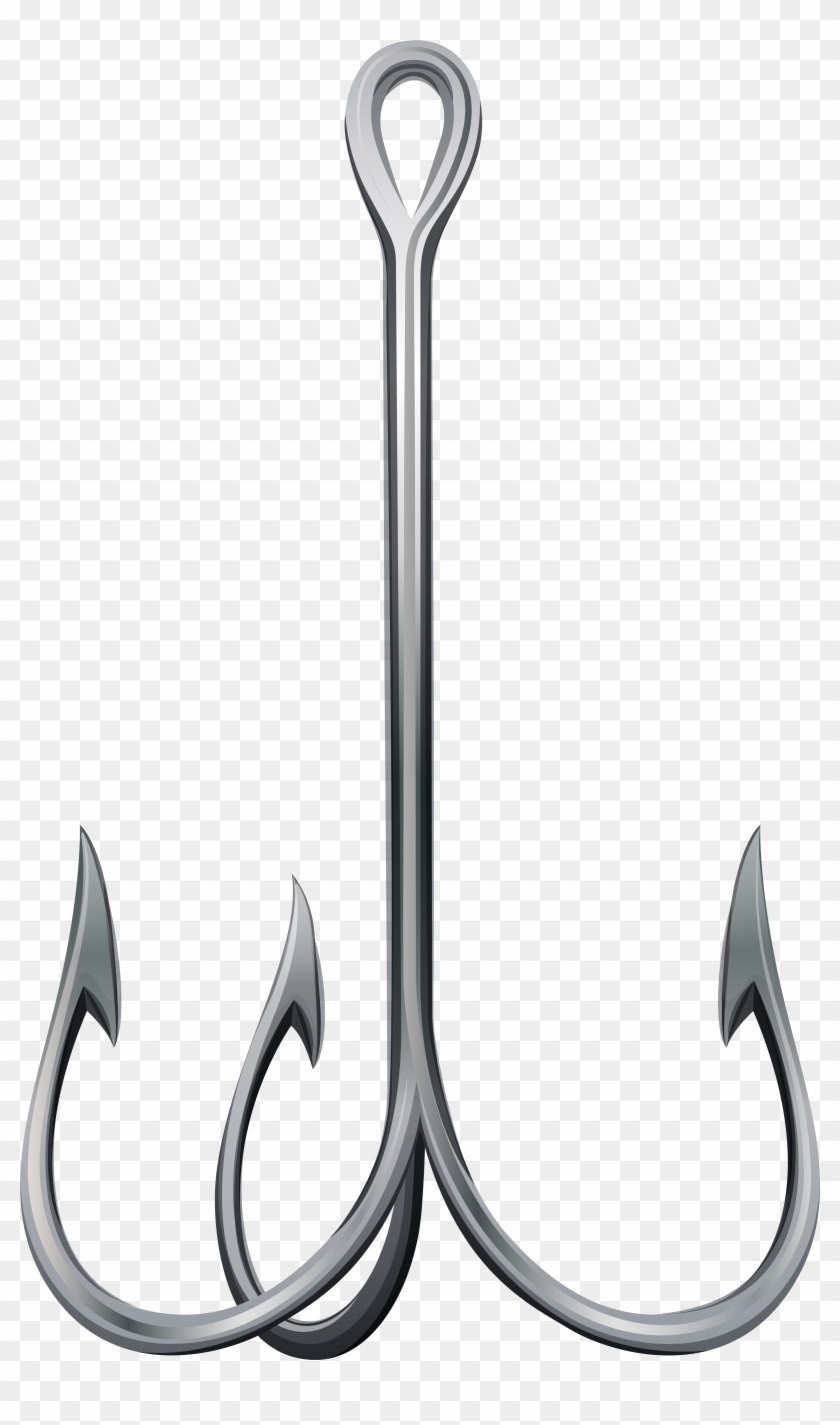 Fishing Treble Hook Png Clip Art - Treble Hook Clip Art Transparent Png #279407