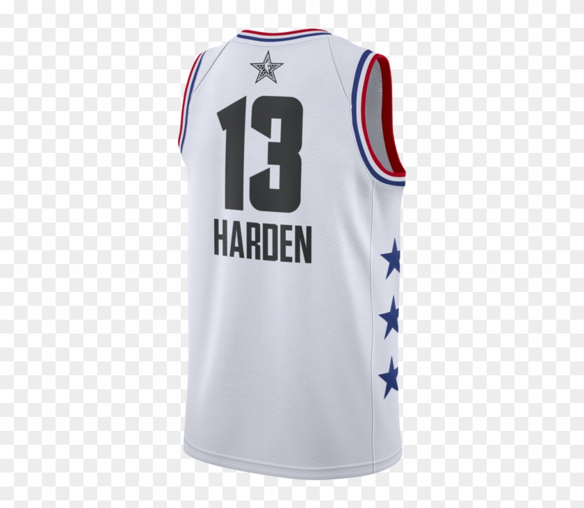 Nike James Harden Houston Rockets All-star Edition - Sports Jersey Clipart #279456