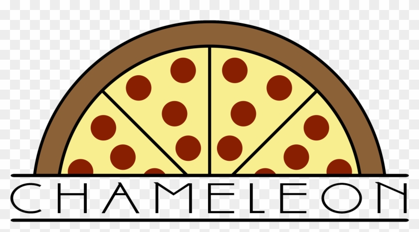 Chameleonpizzalogo Semi Circle - Illustration Clipart