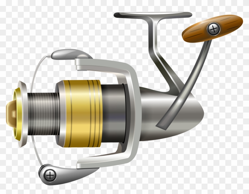Fishing Reel Png Clip Art - Fishing Reel Clipart Transparent Png