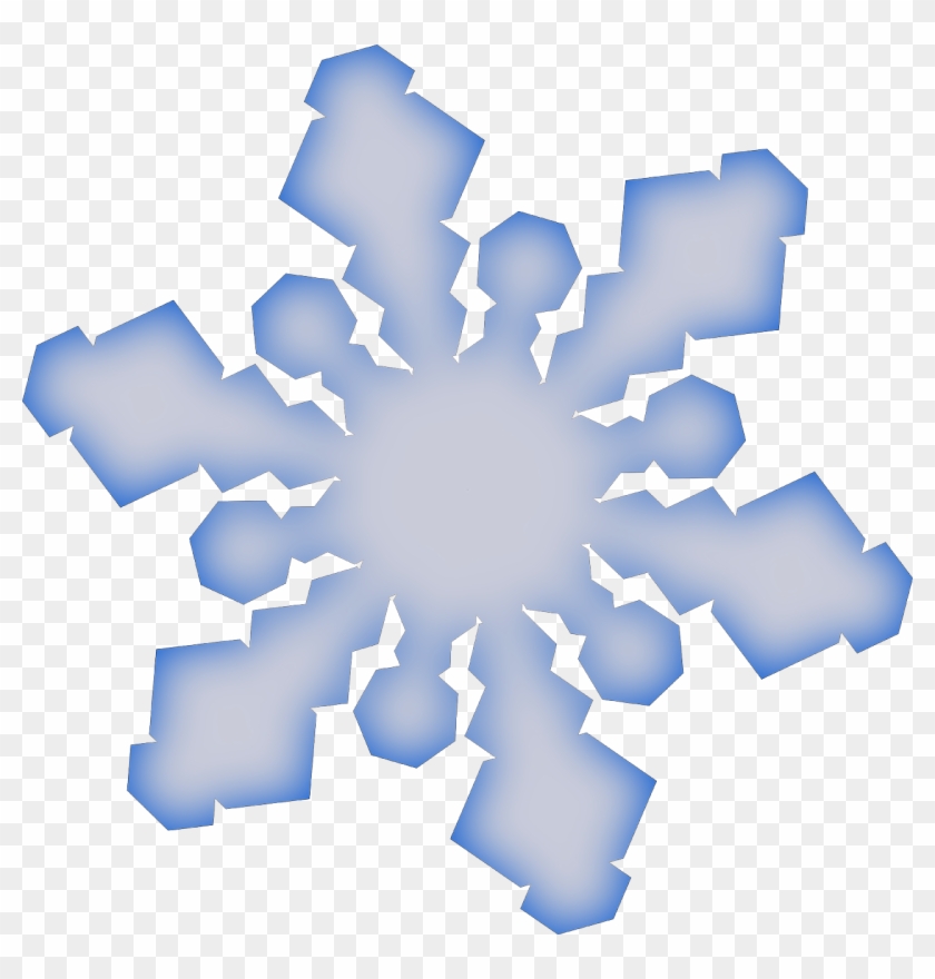 Arched Snowflake Png - Snowflake On Transparent Background Clipart #279617