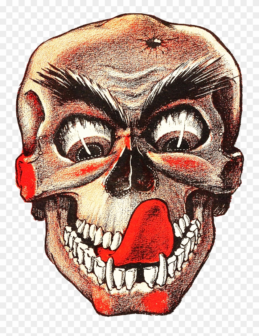 Source - Www - Wpclipart - Com - Report - Scary Skull - Png Download #279812