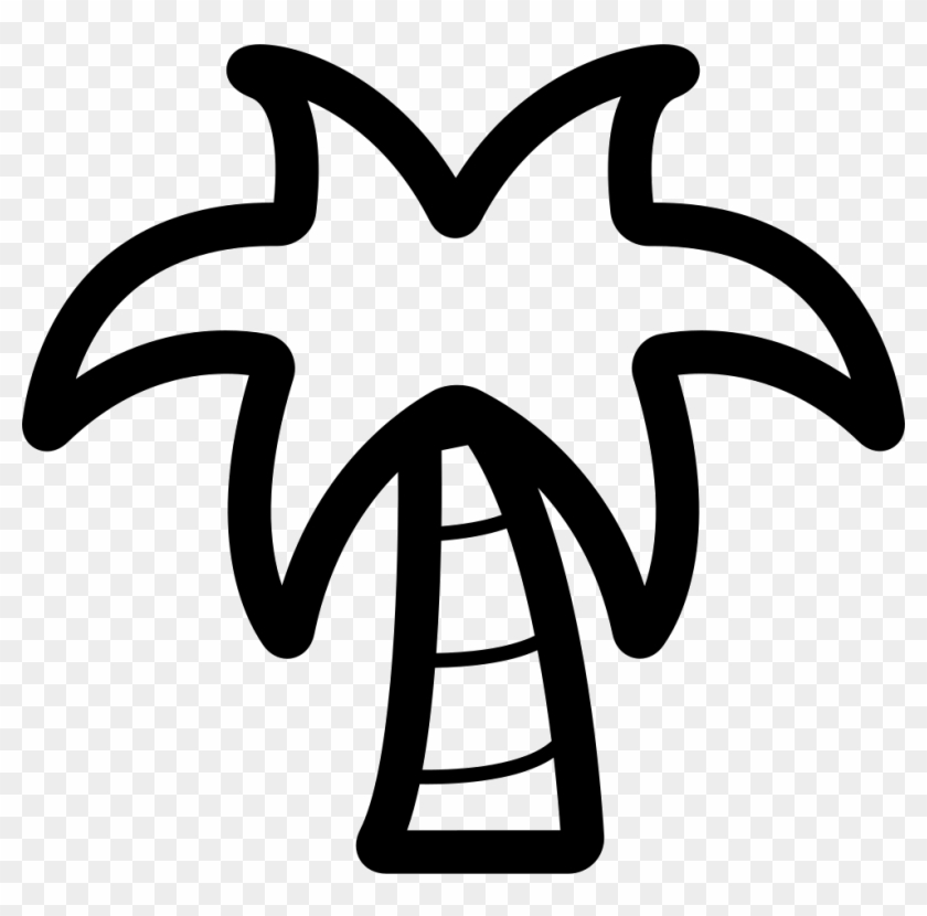 Png File - Пальма Иконка Без Фона Clipart