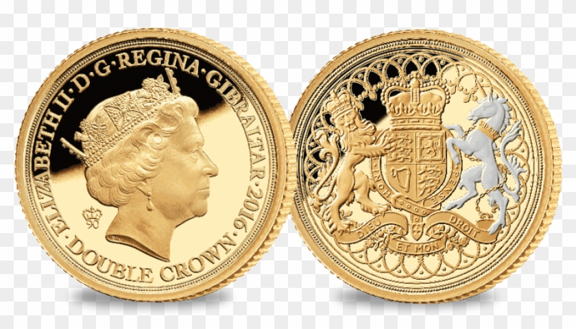 Her Majesty Queen Elizabeth Ii 90th Birthday Gold Coin - Coin Clipart