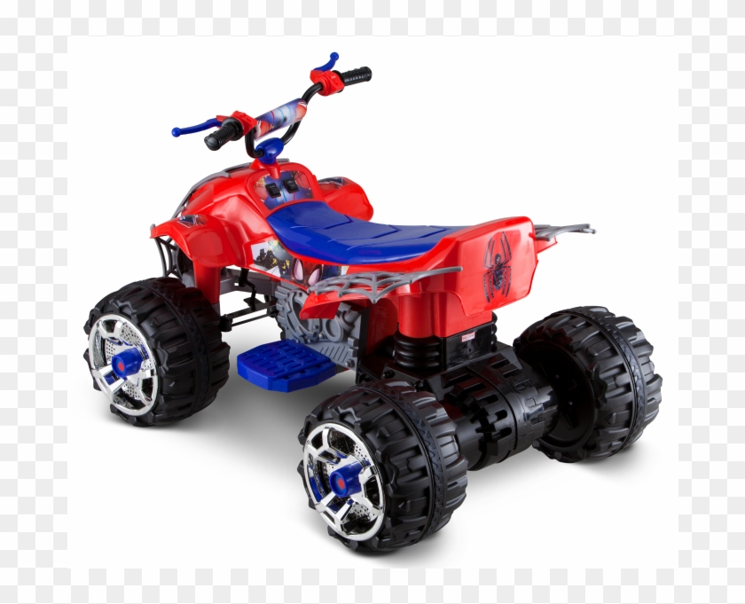Spider-man Large Atv - All-terrain Vehicle Clipart