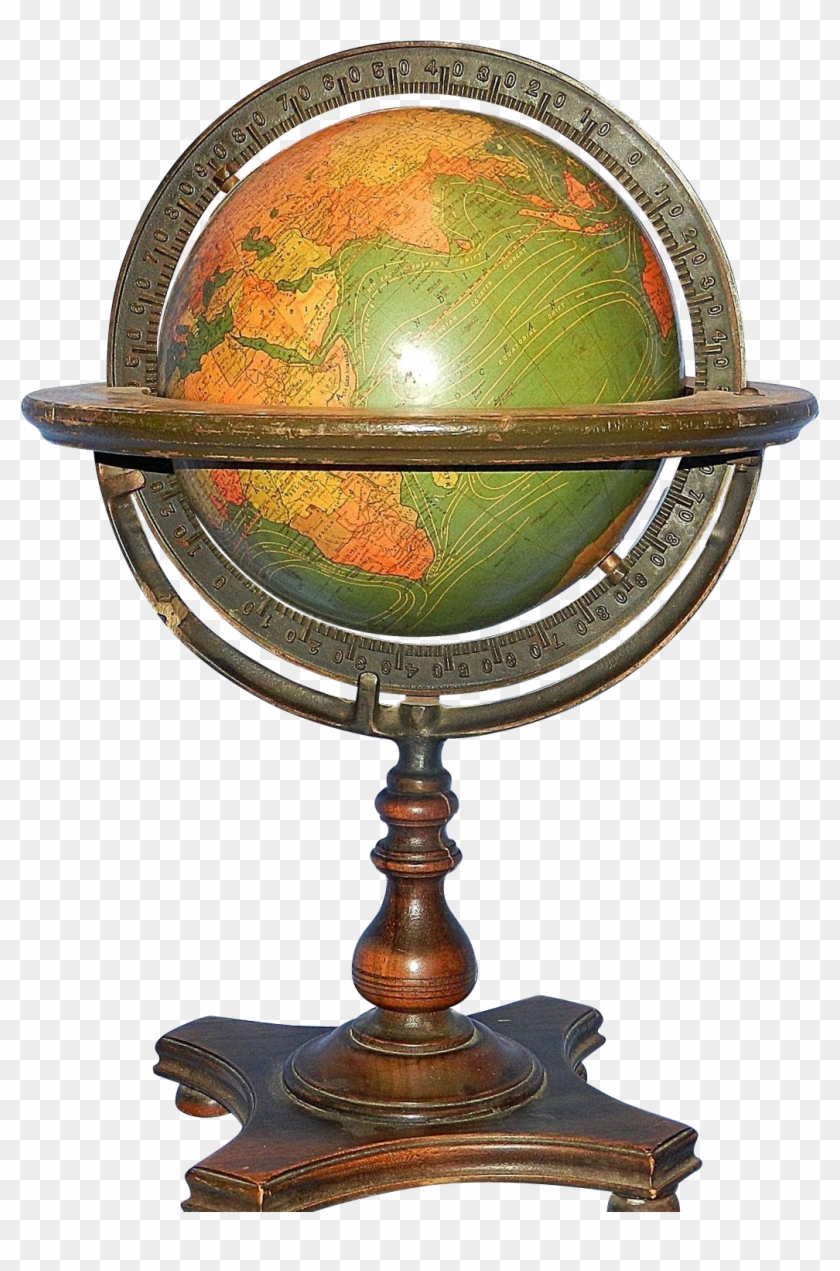 Kittinger Company Inch - Vintage Globe Png Clipart
