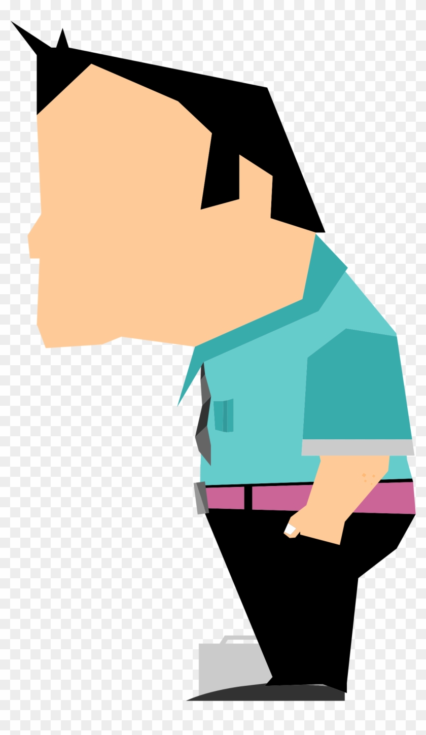 Clipart Executive Flat - Man Flat Design Png Transparent Png #2701856