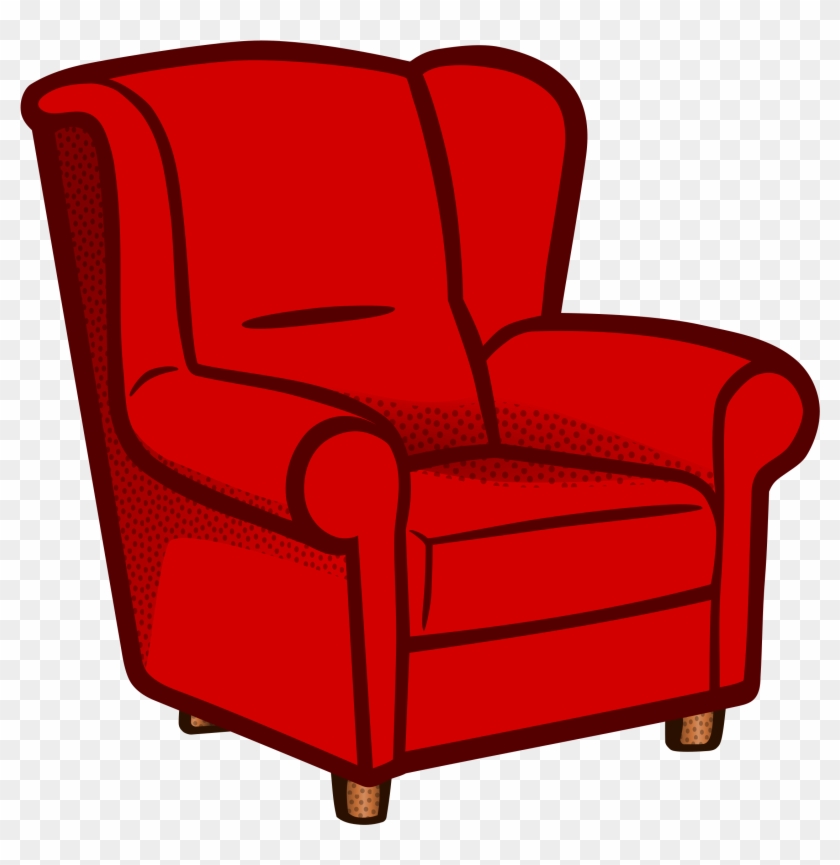 Sensational Spectacular Idea Sofa Chair Clip Art Clipart - Armchair Clipart - Png Download