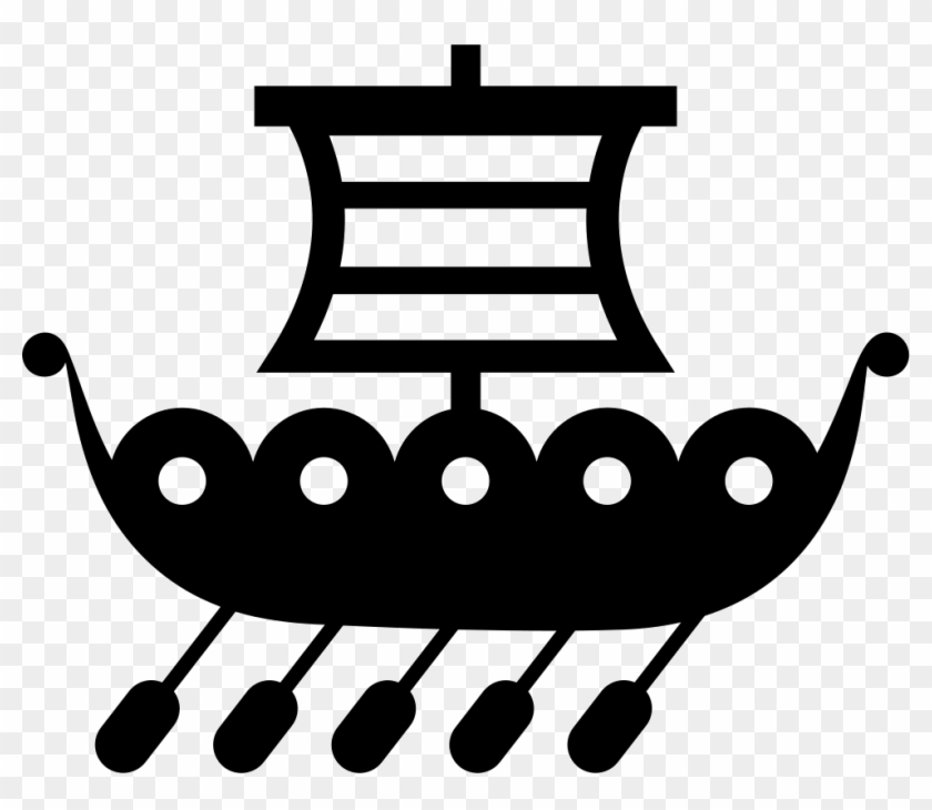 Viking Ship Clipart Transparent - Viking Ship Icon - Png Download #2702347