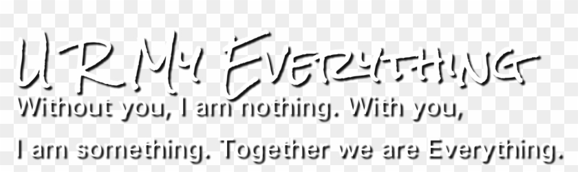 Love Text Png In One Line - Calligraphy Clipart