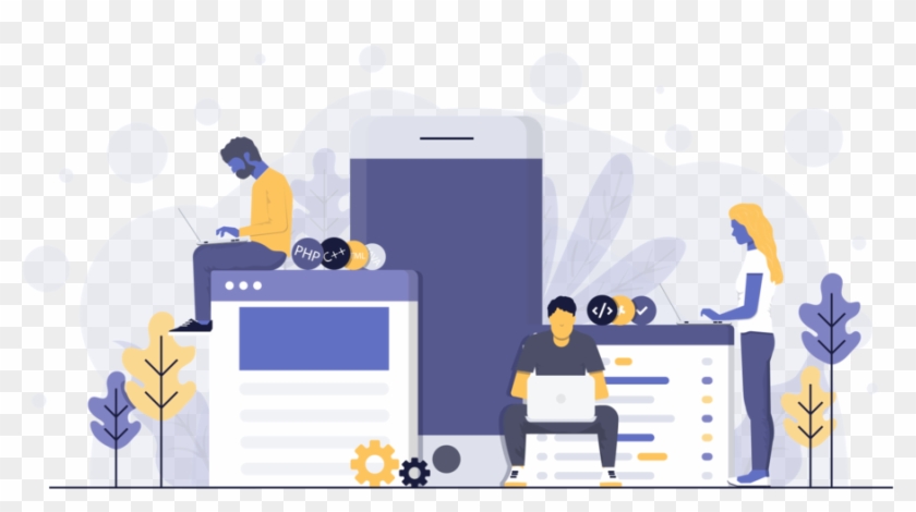 Provide Complete Maintenance - Corporate Flat Design Clipart