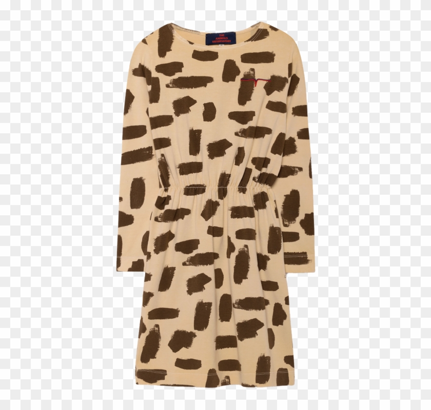 The Animals Observatory Crab Kids Dress Leopard - Pattern Clipart