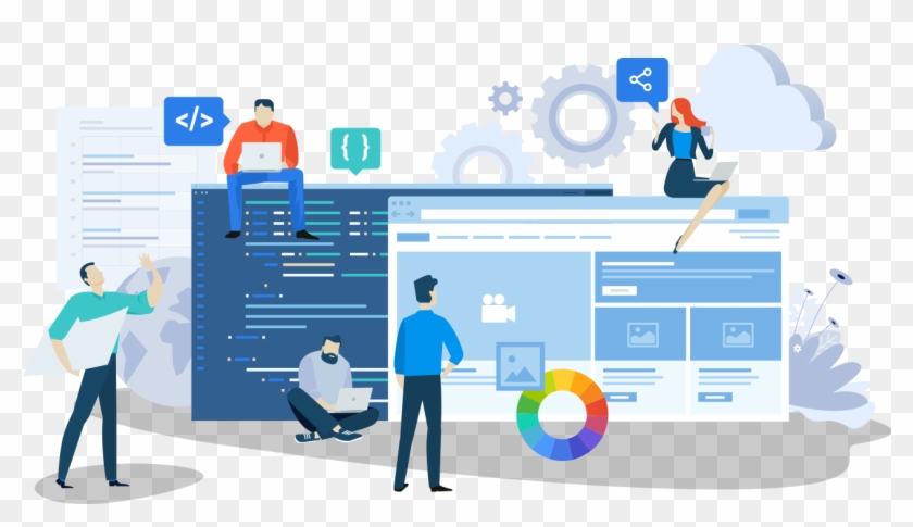 Making Websites - We Create Your Website Clipart