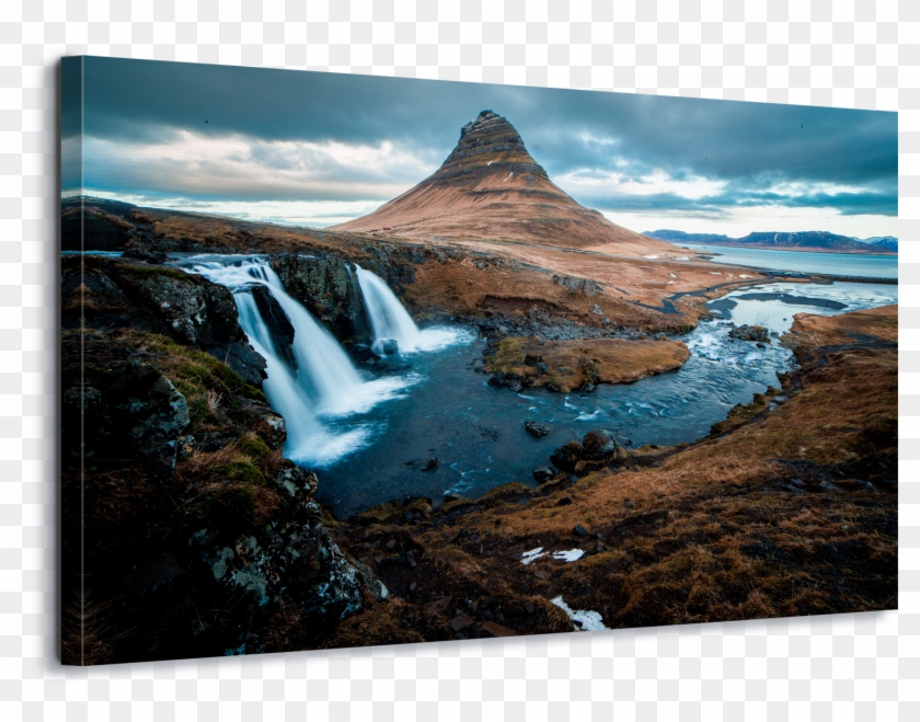 Waterfalls - Iceland Norse Temple 2017 Clipart