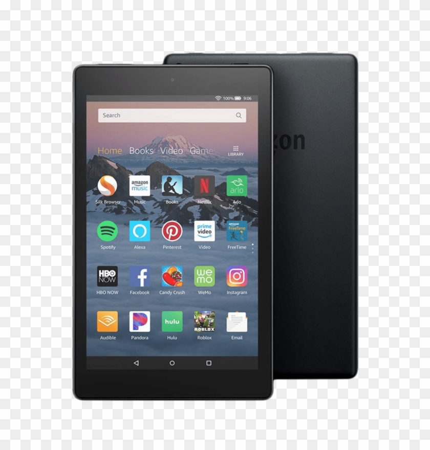 Sold Out - Kindle Fire Hd 8 2017 Vs 2018 Clipart