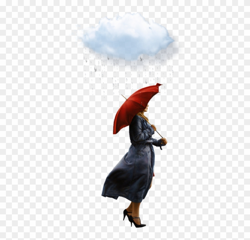 #ftestickers #rain #girl #umbrella - Umbrella Clipart