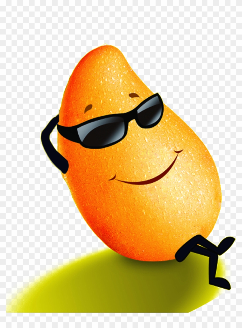 19 Mango Png Free Library Wallpaper Huge Freebie Download - Mango With Sunglasses Cartoon Clipart #2704317