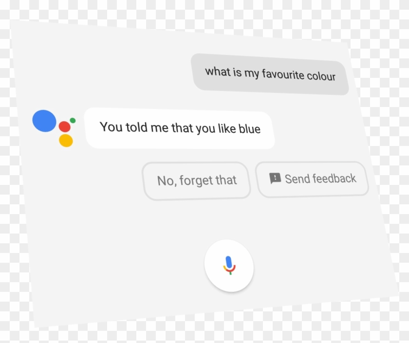 Google's Favorite Color , Png Download - Google Assistant Remember Clipart