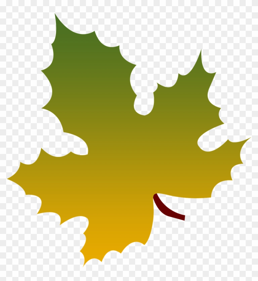 Leaf Autumn Dried Leaves - Folha De Inverno Png Clipart #2704871