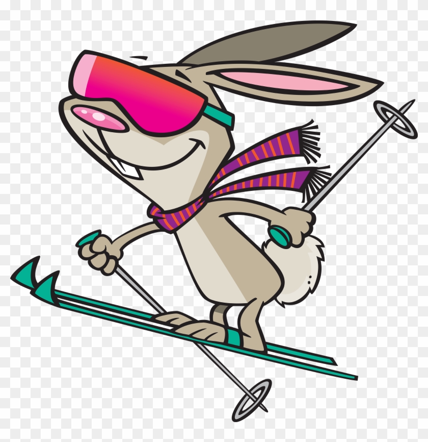 Writing Is Like An Olympic Sport Maria Staal - Ski Bunny Cartoon Clipart