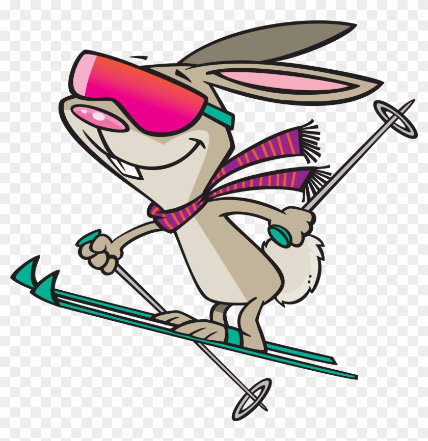 Writing Is Like An Olympic Sport Maria Staal - Ski Bunny Cartoon Clipart #2704964