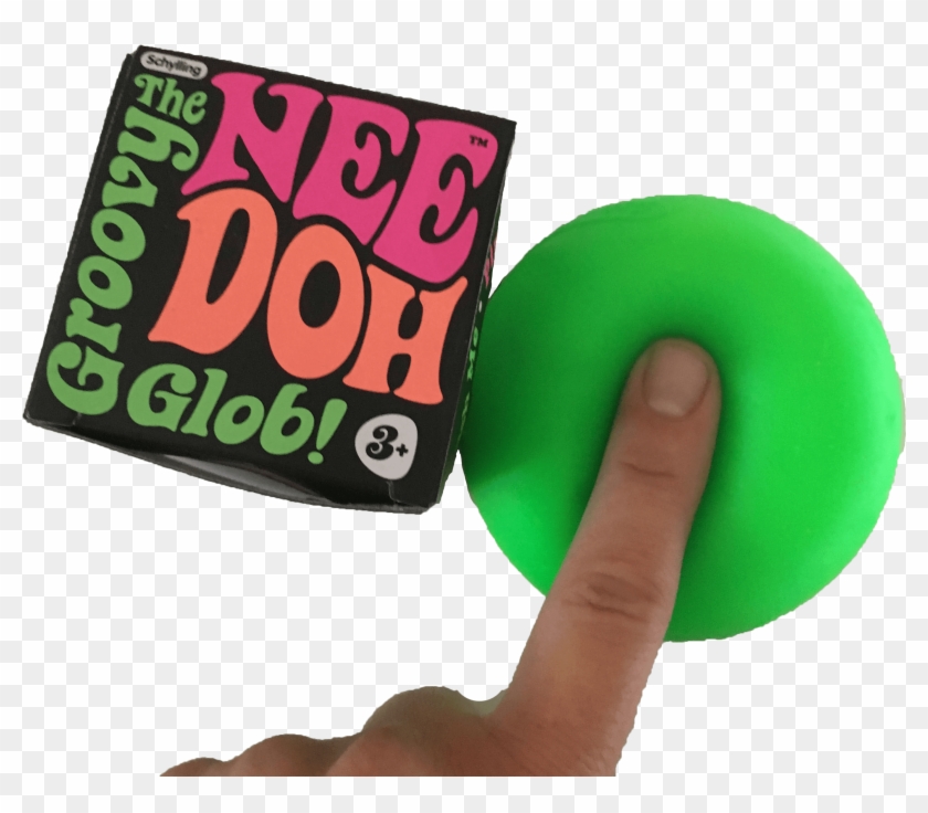 Nee Doh Groovy Glob Glow In The Dark - Games Clipart