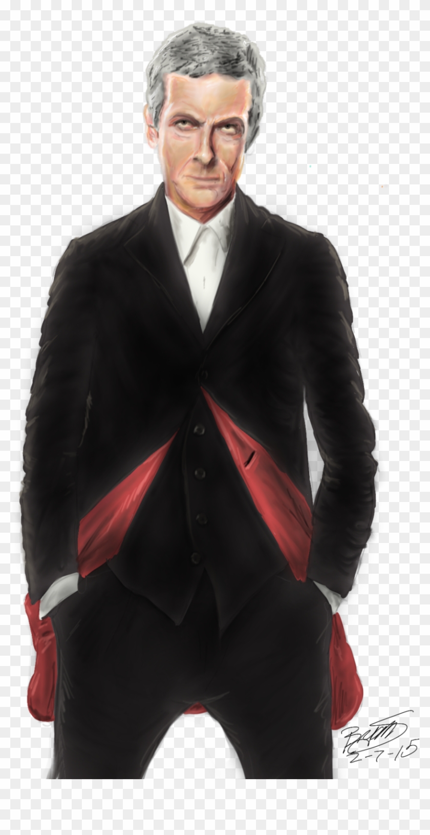 Twelfth Doctor Png - Tuxedo Clipart #2705363