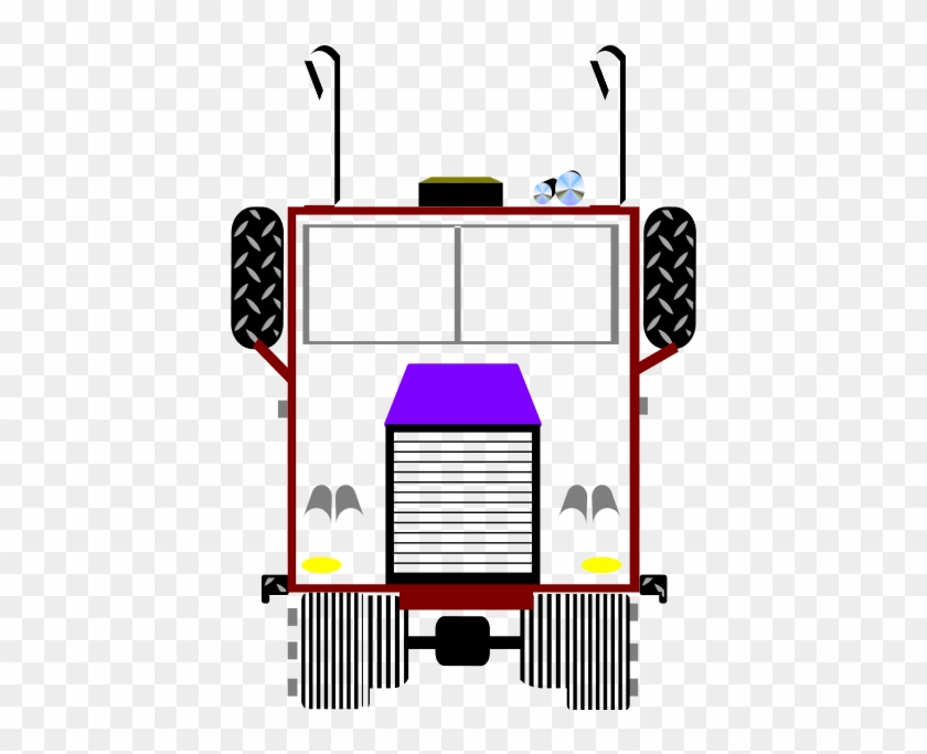 April 5, - Semi-trailer Truck Clipart