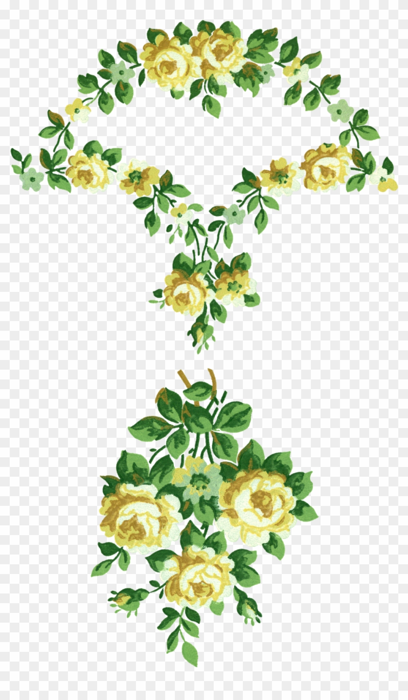 Rose Flower Designs Clip Art Download - Png Download