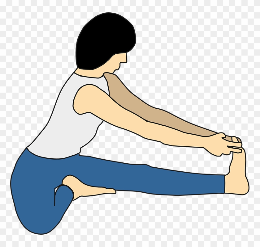 Woman Exercising Free Vector Graphic On Pixabay - Maha Mudra Clipart #2706716