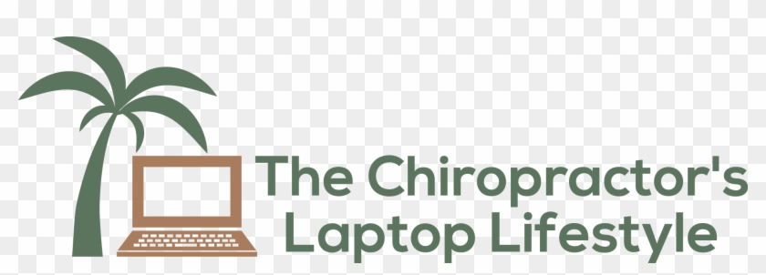 The Chiropractor's Laptop Lifestyle - Poster Clipart