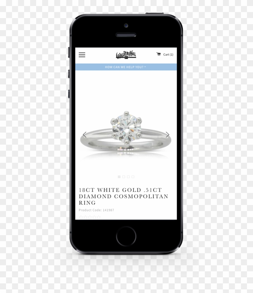Walker And Hall Mobile , Png Download - Engagement Ring Clipart #2706885