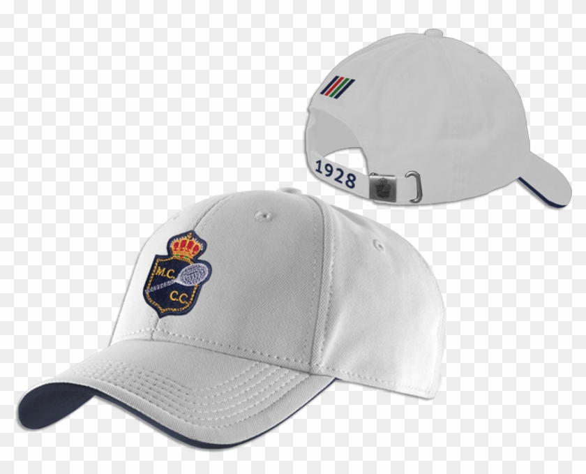 Escutcheon White Cap - Baseball Cap Clipart