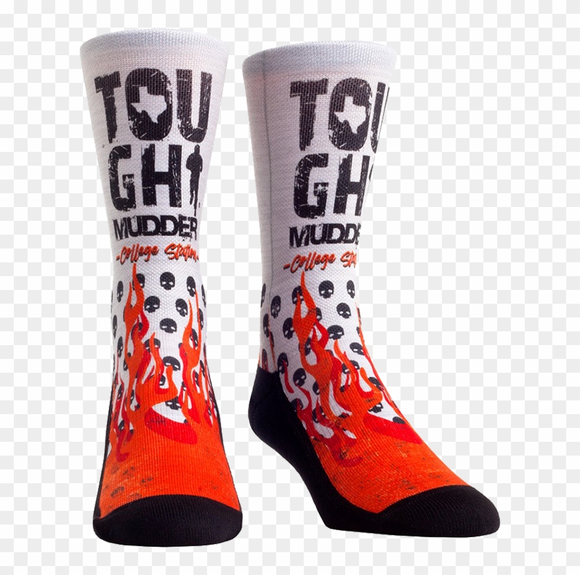 Tough Mudder College Station Official Event Socks By - Sock Clipart #2707538