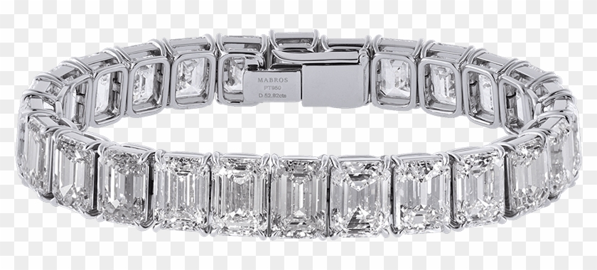 Brilliant Diamond Bracelet Emerald-cut Diamond Bracelet - Bracelet Clipart #2708211