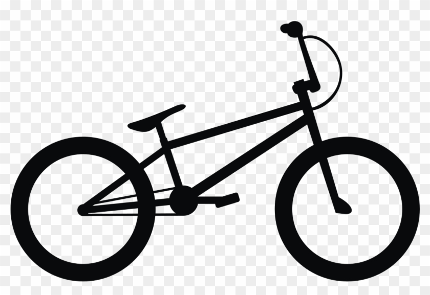 Bmx Wheel Drawing - Draw A Bmx Bike Clipart #2708304