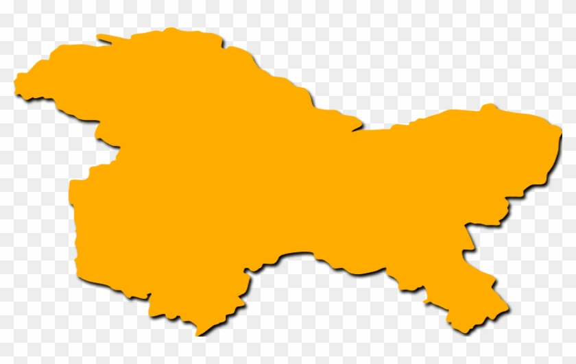 Thumb Image - Jammu Kashmir Map Clipart - Png Download