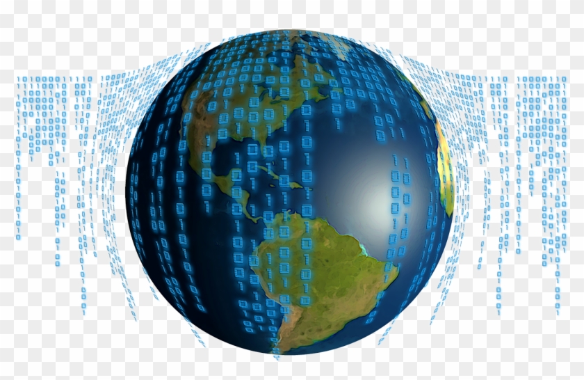 World Ball Binary - World Ball Clipart #2709276