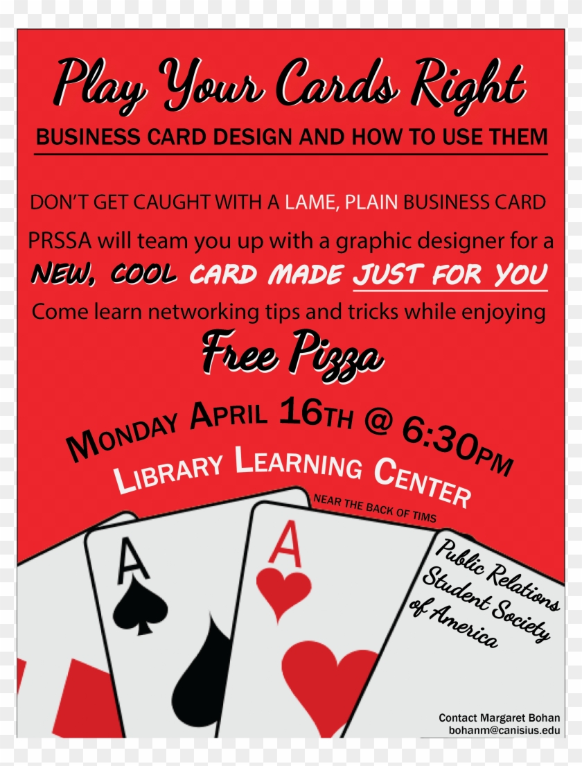 Design Your Own Business Card With Free Pizza - Ace Clipart