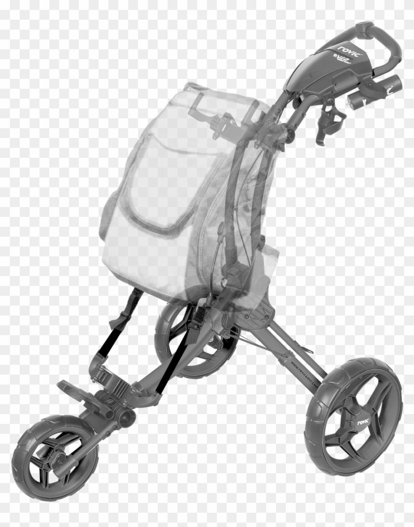 Rovic Disc Golf Cart Clipart #2709631