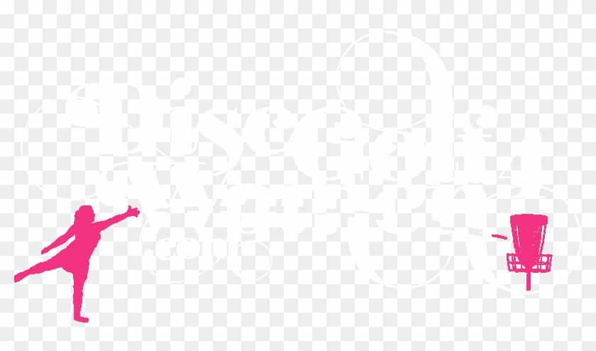 Disc Golf 4 Women - Calligraphy Clipart