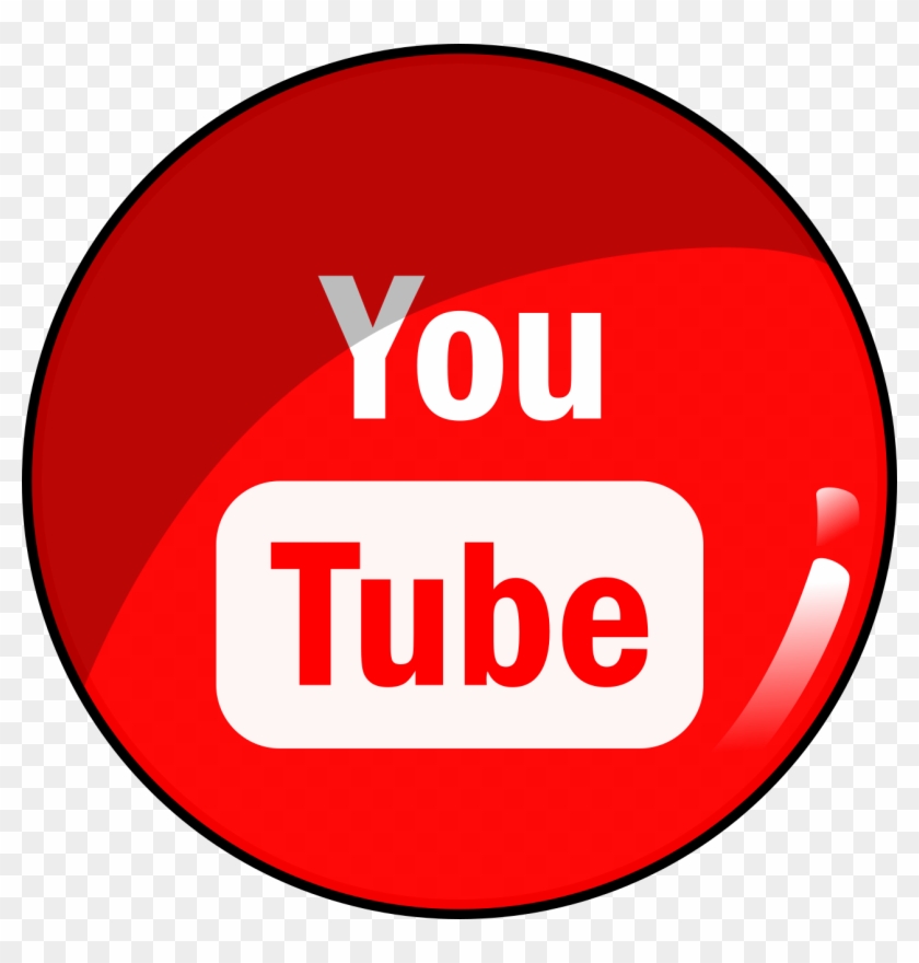 Descagar Logo Youtube Fondo Transparente, Png, Svg, - Logo You Tube Png Fondo Transparente Clipart