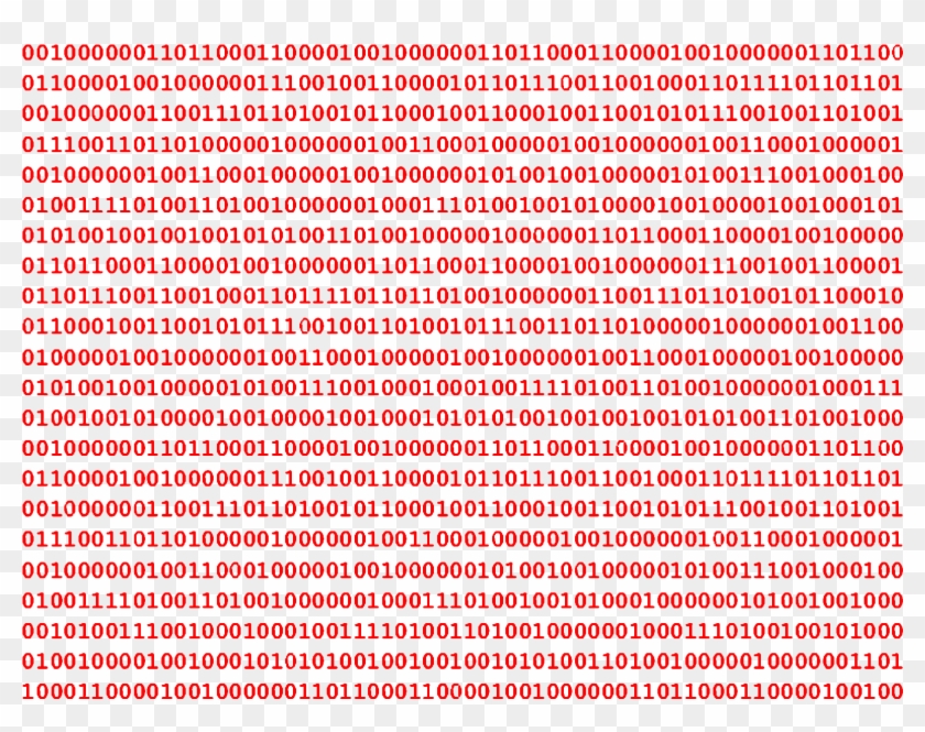 Images Of Background - Binary Code Transparent Clipart
