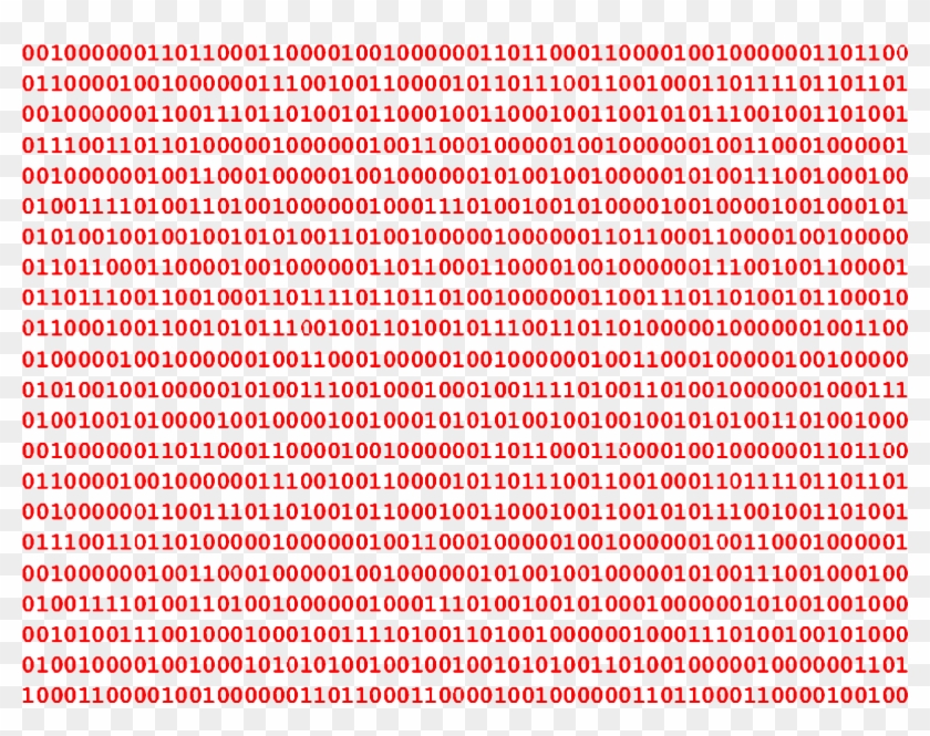 Images Of Background - Binary Code Transparent Clipart #2710267