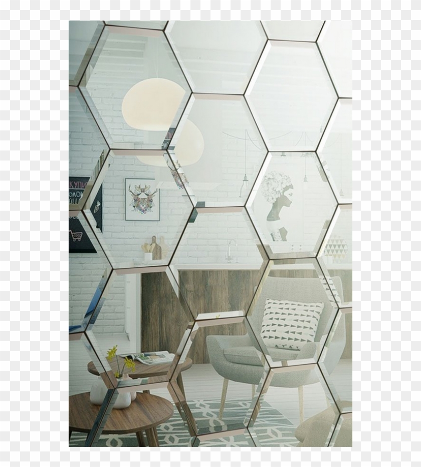 Mirrored Wall Tlles Buy Transparent Background - Mirror Wall Tiles Clipart #2710400