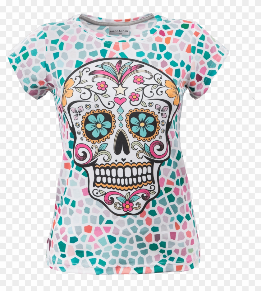 Day Of The Dead Skulls , Png Download - Day Of The Dead Mexico Masks Clipart #2711249