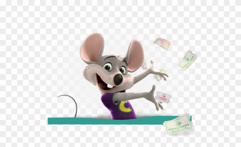 Chuck E Cheese Tickets Png - Chuck E Cheese Raton Clipart #2711378
