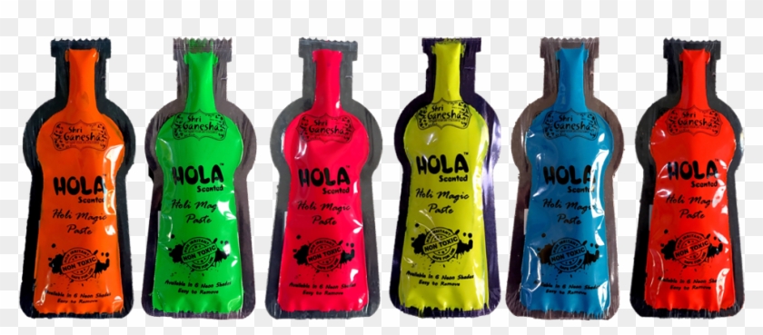 Hola Magic Paste - Glass Bottle Clipart