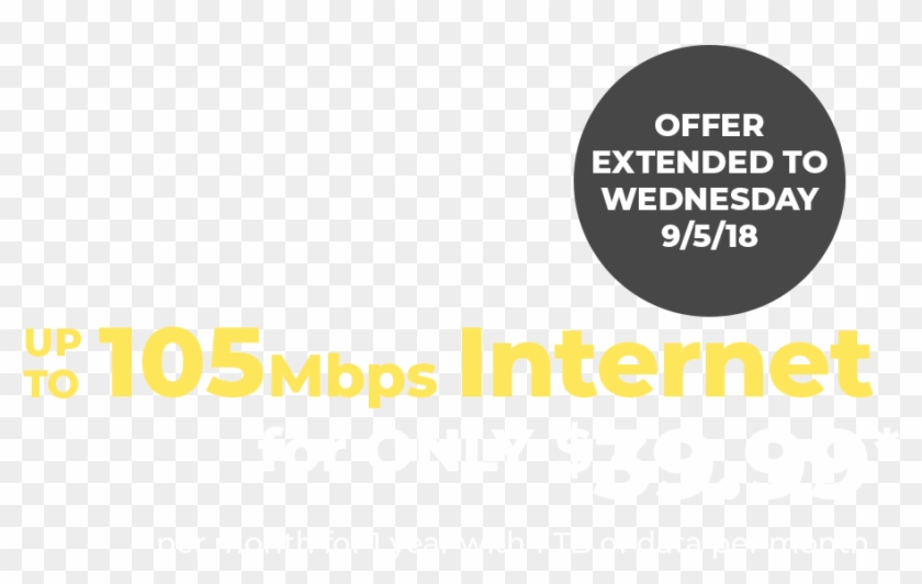 Up To 105mbps Internet For Only $39 - K Citymarket Clipart #2711996