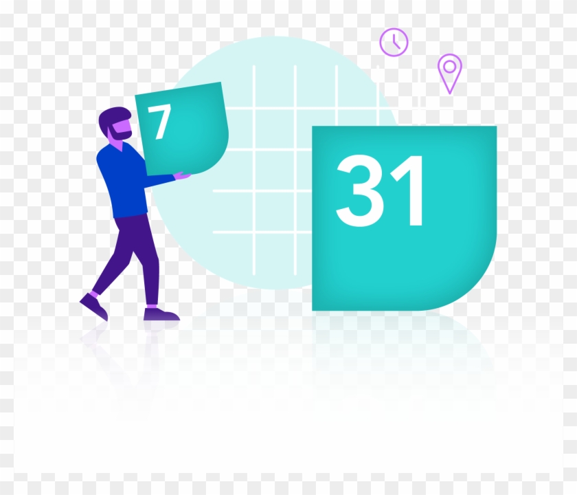 Overview Calendar@3x - Graphic Design Clipart